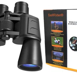 SellRider Ultar High Power Bushnell Miletry long Distance Professional 20 X 50 Full HD Barium Crown glass BAK-4 Lens 20X Zoom Prism Binocular Telescope with Case and Strap (168FT at 1000YDS) Pouch for Long Distance Day/Night Vision Binoculars-image-28