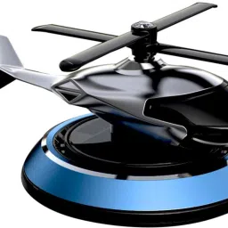 Car Air Aromatherapy Freshener Solar Helicopter Rotating Car Perfume Diffuser Car Air Purifier-image-7