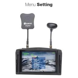 Eachine EV800D FPV Goggles 5.8G FPV Goggles 40CH Diversity FPV Goggles With Diversity Receiver 800x480 Diversity Video Headset Build in 1200mAh Battery For Analog FPV Camera and Transmitter FPV Drone RC Car - RS7258Eachine EV800D FPV Goggles 5.8G FPV Goggles 40CH Diversity FPV Goggles With Diversity Receiver 800x480 Diversity Video Headset Build in 1200mAh Battery For Analog FPV Camera and Transmitter FPV Drone RC Car - RS7258 image 2