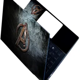 Skinny Full & Body Laptops Skin Bubble-Free HD Quality Sticker FBD_SK4_Avenges Logo Babble free Vinyl Laptop Decal 15.6-image-77