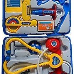 Doctor Play Kits for Kids 2-5 Years Old Kids Foldable Suitcase Doctor Set Toy Game Kits Compact Medical Accessories Multicolor Toy Set for Kids ,Boys ,Girls, Children-image-9