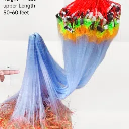 1 finger 25mm Gillnet Kathi jal Fishing Net-picture-2