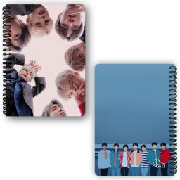 BTS Kpop Notebook A5 Diary Unruled 150 Pages-image-91