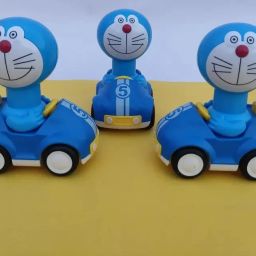 Doremon Press And Go Push N Go Stress Car-image-57