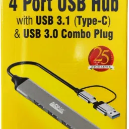 ADNet 4 Port USB Hub With USB 3.1 Type-C Card Reader-12