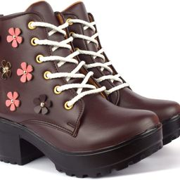 krafter plan flower boots Boots For Women-picture-37