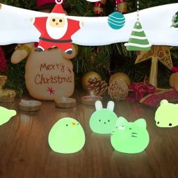 ANAB GI 2 Pack Squishies Squishy Toys Glow in The Dark Party Favors for Kids Bath Toy-image-10