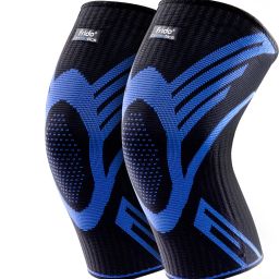 Active Knee Cap for Pain Relief, Joint Support & Injury Recovery, Blue, Large Knee Support-image-81