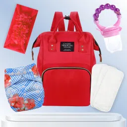 Reusable Cloth Diaper for Baby & Maternity Backpack Cloth Diaper Inserts Baby Diaper Bag-(BE2402)-image-30