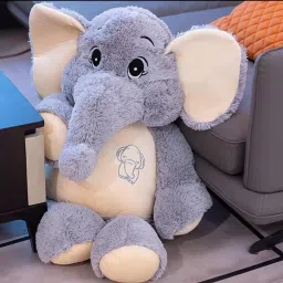 Premium Quality Stuffed Elephant Plush Toy - 23 inch-3