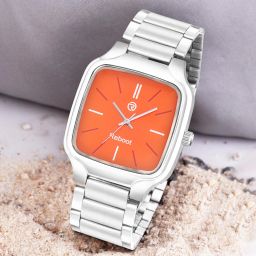 Trendy Ft3028 New Designer Square Dial Analog Watch - For Men RBT4247-OR-SLVR-ANLG-MEN_FT3028N-image-78