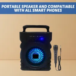 FRONY 301 (PORTABLE BLUETOOTH DESKTOP SPEAKER) HI Quality Sound Upto 6Hr. PlaytimeA313 5 W Bluetooth Laptop/Desktop Speaker-31