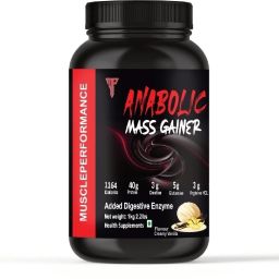 Anabolic Mass Gainer With 40g Protein, Added Vitamins, Probiotics, Enzymes Weight Gainers/Mass Gainers-1