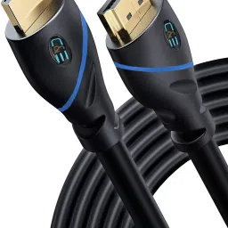 C&E HDMI Cable 15.24 m 4K HDMI Cable (50 feet/15.24 Meters) High Speed 10.2Gbps HDMI Cable – 4K HDR, 3D, 2160P, 1080P, Ethernet – 28AWG PVC HDMI Cord – Audio Return(ARC) Compatible HD TV, Blu-ray, Xbox, PS4/3, PC, Fire TV-image-61