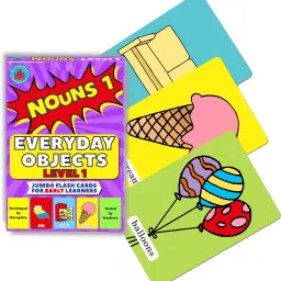 brainy bug resources 120 flashcards cards, 60 early actions words, 60 everyday objects image 4