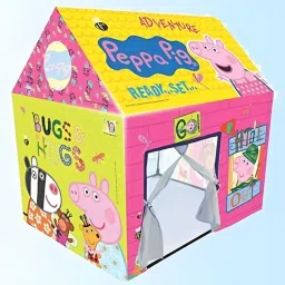 New Jumbo Sized Peppa Pig Play House Pipe Tent For Kids [Pack Of: 1]-7