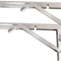Premium 12" Foldable Rack , Wall Angle Bracket,Table Bracket 40.6cm Shelf Bracket-image-1