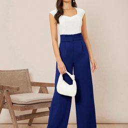kotty Women Regular Fit Blue Viscose Rayon Trousers-picture-8