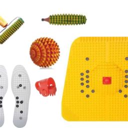 Acupressure mat Relieve stress pain acupuncture massager home gym slimming slim with powerful magnet Combo Kit Gym & Fitness Kit Fitness Accessory Kit Kit-image-51