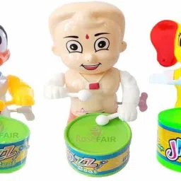 Key-Operated Drummer Toy with Drumming and Dancing Action for Kids-image-64