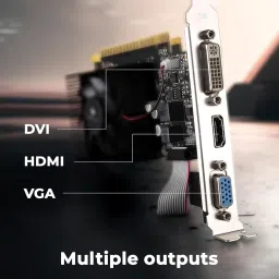 ZEBRONICS Zeb-GT740-4GD3 GDDR3 4 GB NVIDIA Chipset 128 bit 1333 MHz Graphics Card image 3