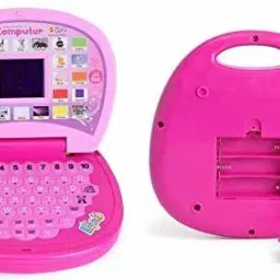 just97 Educational Learning Laptop for Kids with LED Display, Alphabet ABC image 3