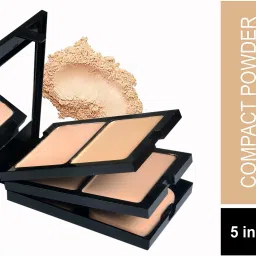 5 in 1 Compact Long Lasting 24 Hrs. Perfect Skin Compact Mattifying Perfect Look Compact-78
