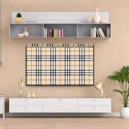 Wacky 55 inch tv cover for 55 inch Nokia, Oneplus, Samsang, MI Led TV- LED-55inch-Brown-Strip-image-99