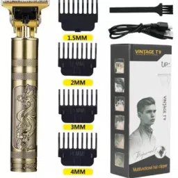 UZAN Trending Vintage T9 Engarving Hair Head Shaver 180 min RuntimeShaver For Men-10