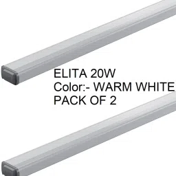 Elita 20 Watt Led Batten Led Tube Light Warm White Pack of 2 20 W 120 cm Tube Light-12