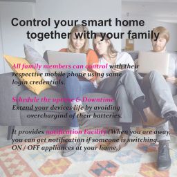 HomeMate WiFi 2-Way 2 Gang Touch Switch Smart Switch image 4