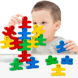 aexoniz toys balancing Building Block Set (23 Pcs) (Balance Building Block ) (Multicolor) image 3