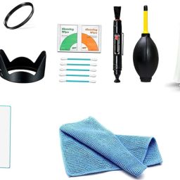 FND Nikon D3500 12 in 1 Combo Kit of Accessories (Hood, Filter and Cleaning Kit)Lens Cleaner-4