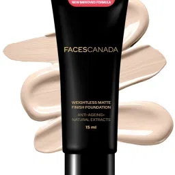 Weightless Matte Finish Foundation | Lightweight | Anti-Ageing | Flawless Finish Foundation-image-3