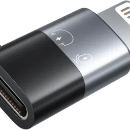 UBRONIK Grey OTG Type C Female Adapter iPhone to Lightning Male Connector Phone Converter-6