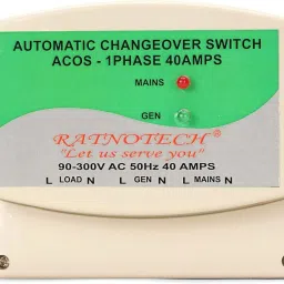 ratnotech 40A Automatic Changeover Switch with Step Dimmer - Reliable Power Backup 40 A Step Dimmer image 4