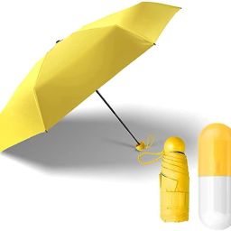 Capsule Yellow Umbrella Umbrella-26