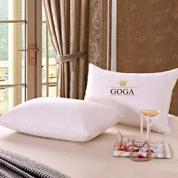 LUXURY Cotton Solid Sleeping Pillow Pack of 2-picture-7