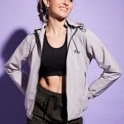 DIMPY GARMENTS Solid Women Wind Cheater-image-71
