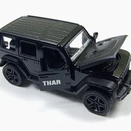 meesaj Thar Diecast Model Car Toy – PullBack Action with Openable Doors, Bonnet & Trunk image 5