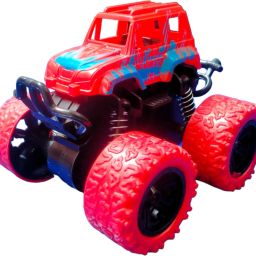 Monster Truck Pull Back Vehicles Stunt Cars for Toddlerr, 360° Rotation Car Toy-image-64