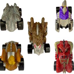 Haunted Racers Die Cast Metal Car set of 5-0