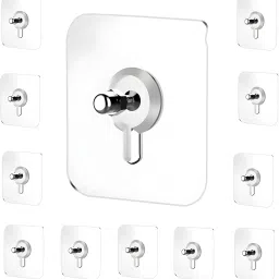 Super Screw Wall Hooks – No Drill, Heavy Duty Adhesive Hooks For Wall Hanging Hook 30-13