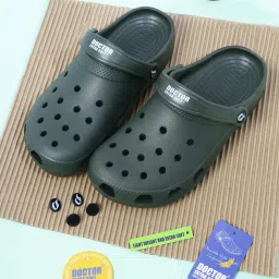 Men Classic Casual Doctor Extra Soft Clogs/Sandals with Adjustable Back Strap Sandal-21