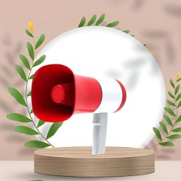 Handheld Megaphone with Siren, Microphone & Rechargeable for Outdoor EventsB146 King Bhopu Speaker (Portable Horn)Recorder Player & Sirens With Dual BatteryB146 Outdoor PA System-image-37