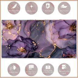 DARSHANAM WORLD Keyboard Mat, Mouse Pad Shortcut Keys Desk Mats for Office Mousepad image 4