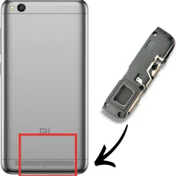 CELLO TECH MCI3B RINGER WITH FRAME MI REDMI 5A / REDMI 6A Loud Speaker-picture-11