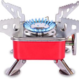 Portable Gas Stove | Folding Cylinder Gas Burner For Outdoor Camping, Travelling Stainless Steel Manual Butane Gas Stove-image-30