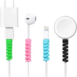 hsbtreads Data Cable Saver Charging Cord Protective Cable Cover Set of 1 Cable Protector-image-78