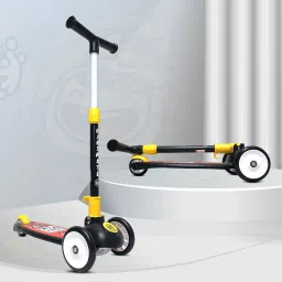 Leo Kick Scooter for Kids, 4 Adjustable Height Scooter Foldable & Attractive Kids Scooter-image-16